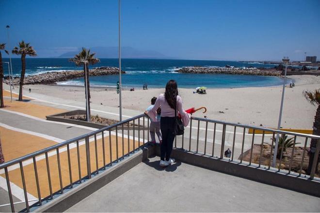 Hostal Cruz Del Pacifico Antofagasta Esterno foto